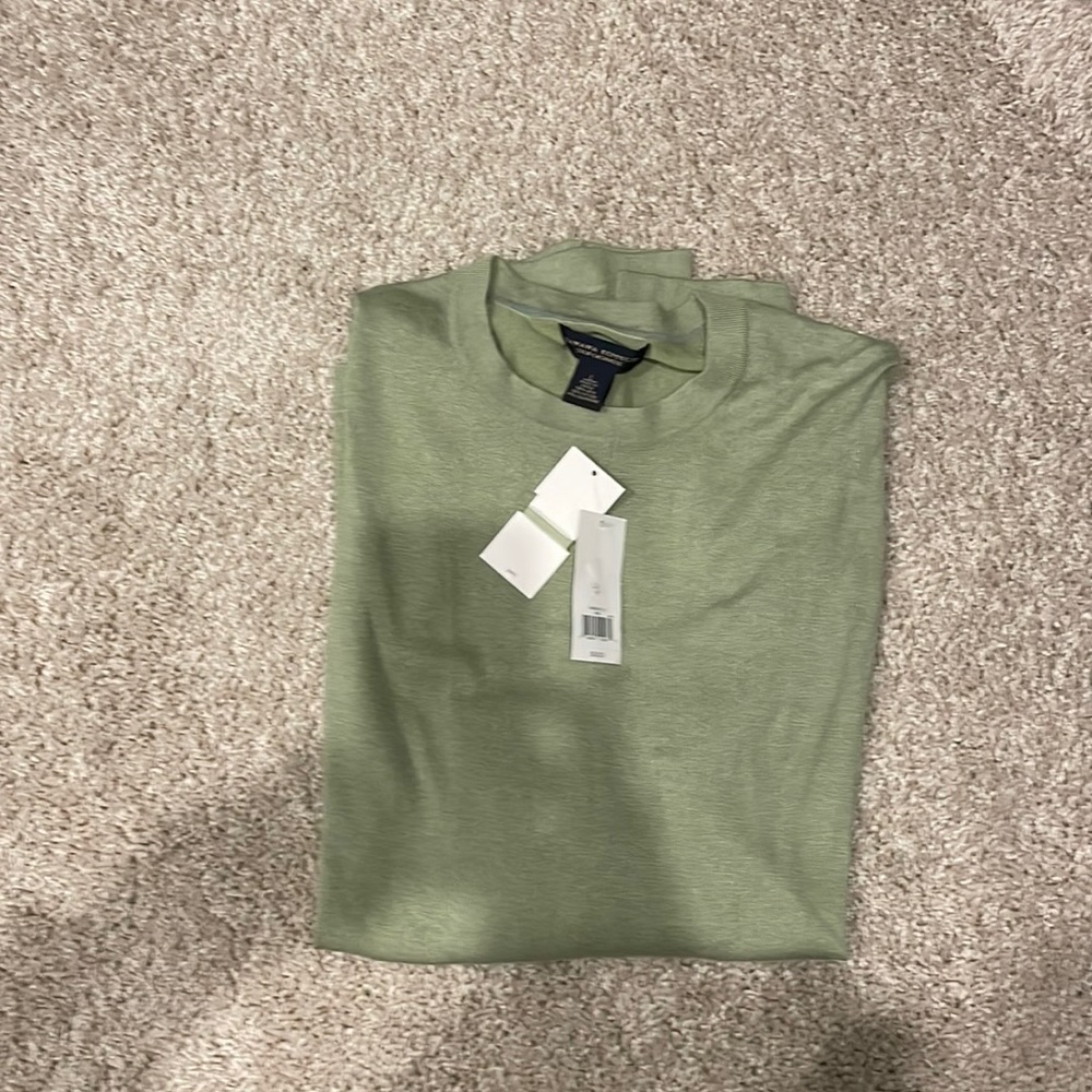 Mens Banana Republic silk blend dress sweater, size L